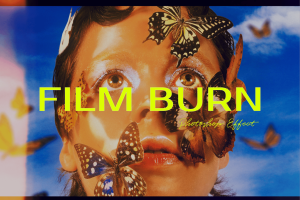Film Burn Photoshop Effect