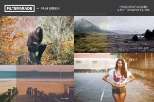 FilterGrade Film Series I Photoshop Actions