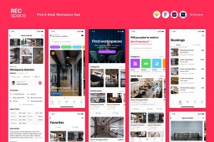 Find & Book Workspace App