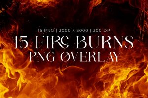 Fire Burns Overlay