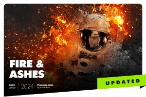 Fire Photoshop Action