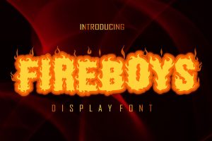 Fireboys – Hot and Fire Font