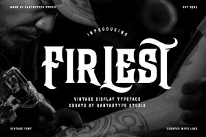 Firlest Old Vintage Font