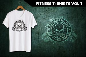 Fitness T-Shirt Template 1