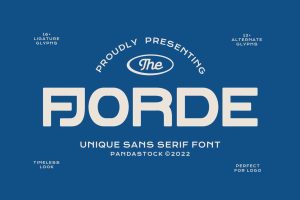 Fjorde Fun Sans Serif Fonts