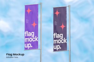 Flag Mockup