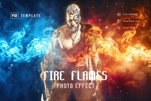 Flames Photo Effect