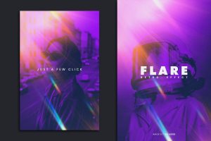 Flare Retro Photo Effect