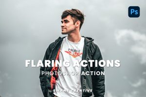 Flaring Actions Photoshop Action