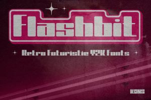 Flashbit – Retro Futuristic Y2K Fonts