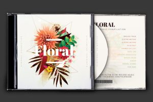 Floral CD Cover Artwork