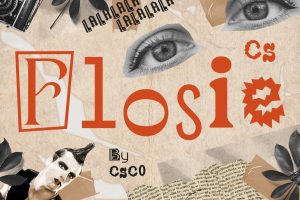 Flosie – Collage Font