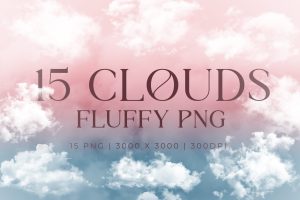 Fluffy Clouds Overlay