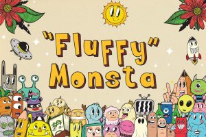 Fluffy Monsta – Cute Doodle Font