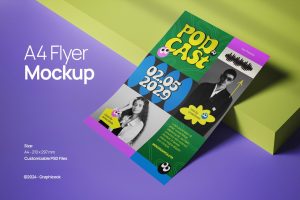 Flyer A4 Mockup