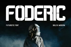 Foderic – Futuristic Font