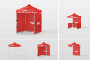 Foldable Canopy Tent Mockup