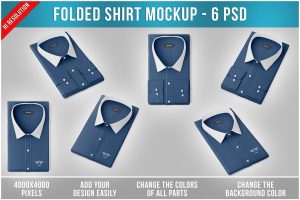 Folded Shirt Mockup
