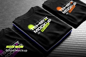 Folded Tshirt Mockup