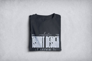 Folded Tshirt Mockup