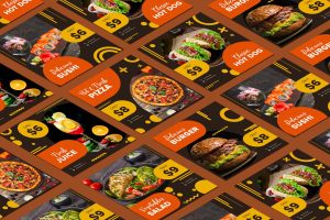 Food Banner Template