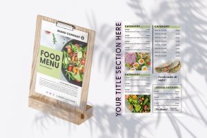 Food Menu Layout