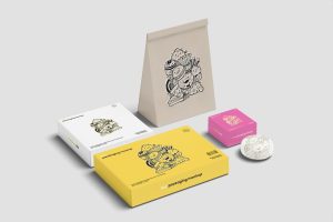 Food Packaging Mockup