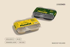 Food Packaging Mockup