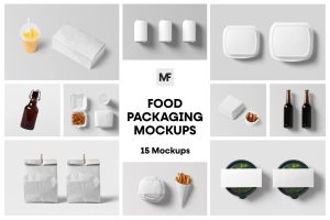 Food Packaging Mockups