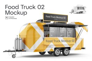 Food Truck 02 Mockup