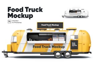 Food Truck Mockup