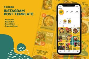 Foodies – Instagram Post Template