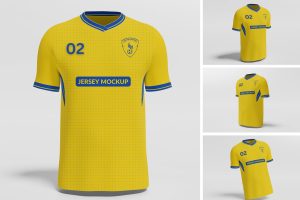 Football Jersey Mockup