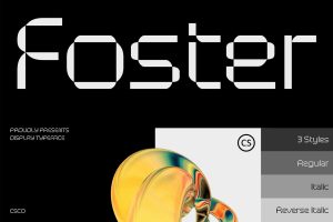 Foster – Pixel Font