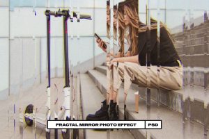 Fractal Mirror Photo Effect