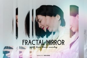 Fractal mirror photo effect