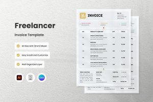 Freelancer Invoice Template V10