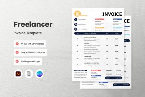 Freelancer Invoice Template V12
