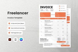 Freelancer Invoice Template V14