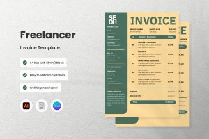 Freelancer Invoice Template V6