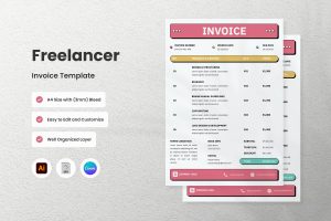Freelancer Invoice Template V9