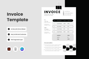 Freelancers Invoice Template V4
