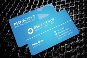 Fresh Business Card Mockup #3