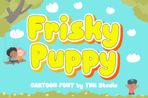 Frisky Puppy – Cartoon Font