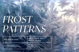 Frost Pattern Backgrounds