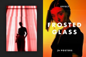 Frosted Glass Effect for Posters