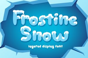 Frostine Snow – Christmas Font