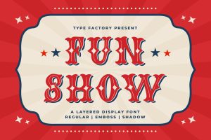 Fun Show – Amazing Layered Display Font