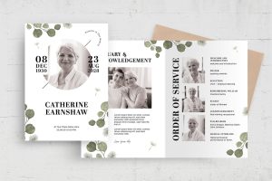 Funeral Program Template