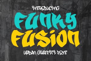 Funky Fusion – Urban Graffiti Font